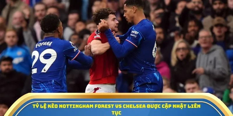 Soi Kèo Nottingham Forest Vs Chelsea Ngày 18/10/2025 – Tâm Điểm Vòng 8 Ngoại Hạng Anh 2025/26 4 Tỷ lệ kèo Nottingham Forest vs Chelsea được cập nhật liên tục